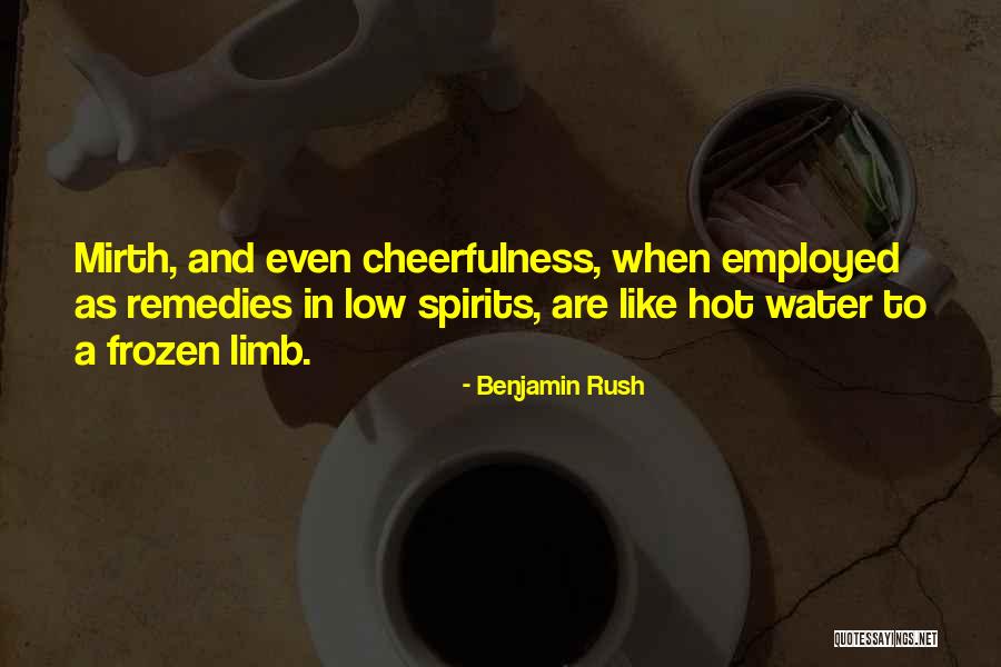 Hangmans Knot Quotes By Benjamin Rush Hangmans Knot Quotes By Benjamin Rush