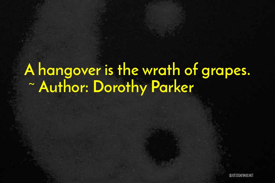 Hangover Quotes By Dorothy Parker