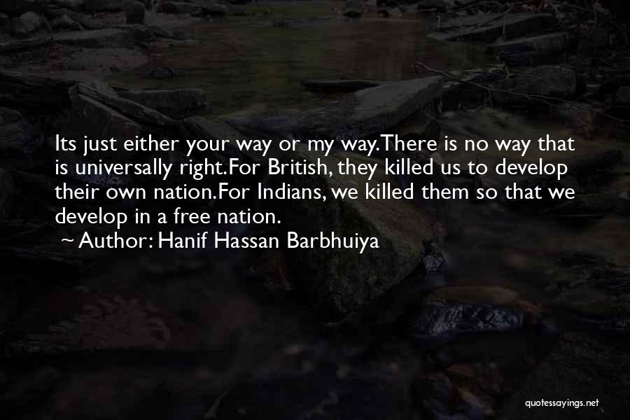 Hanif Hassan Barbhuiya Quotes 714978