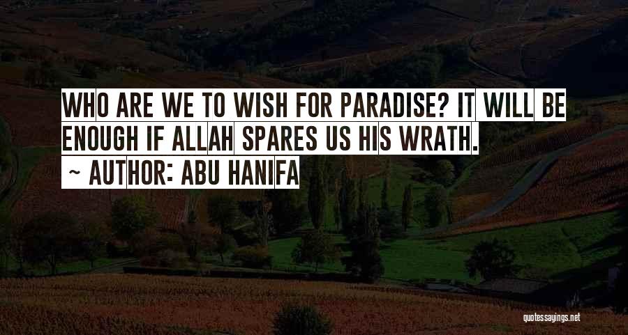 Hanifa Quotes By Abu Hanifa