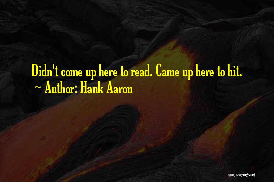 Hank Aaron Quotes 1502248