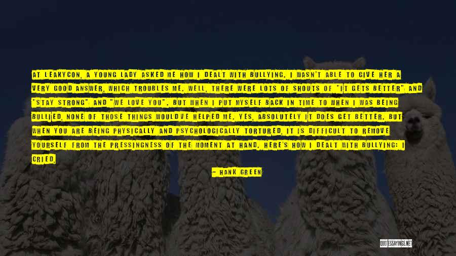 Hank Green Quotes 227749 Hank Green Quotes 227749