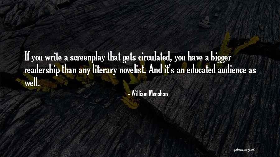 Hanken School Quotes By William Monahan Hanken School Quotes By William Monahan