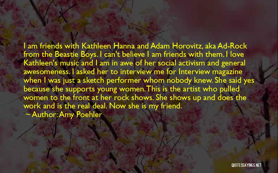 Hanna Music Quotes By Amy Poehler Hanna Music Quotes By Amy Poehler