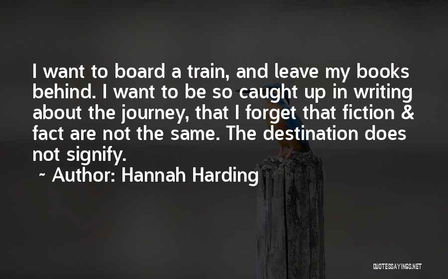 Hannah Harding Quotes 2027182