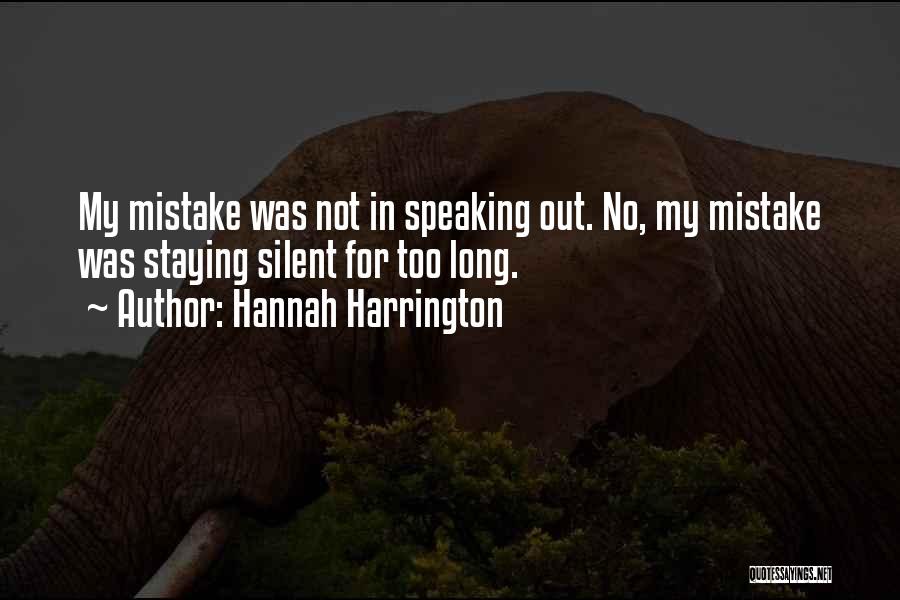 Hannah Harrington Quotes 887639