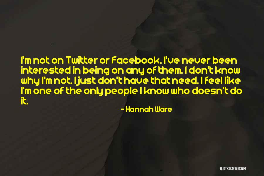 Hannah Ware Quotes 780384 Hannah Ware Quotes 780384