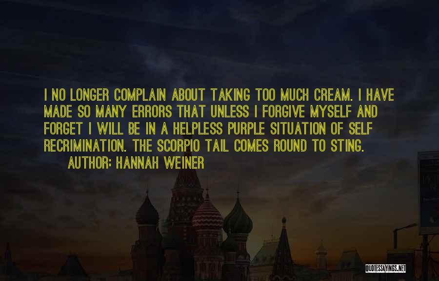 Hannah Weiner Quotes 1249434