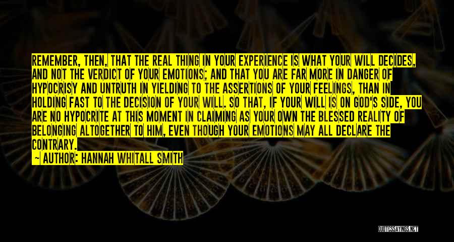 Hannah Whitall Smith Quotes 2048179