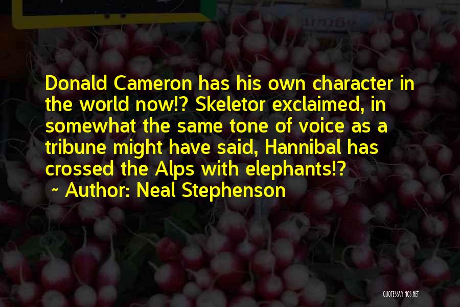 Hannibal Alps Quotes By Neal Stephenson