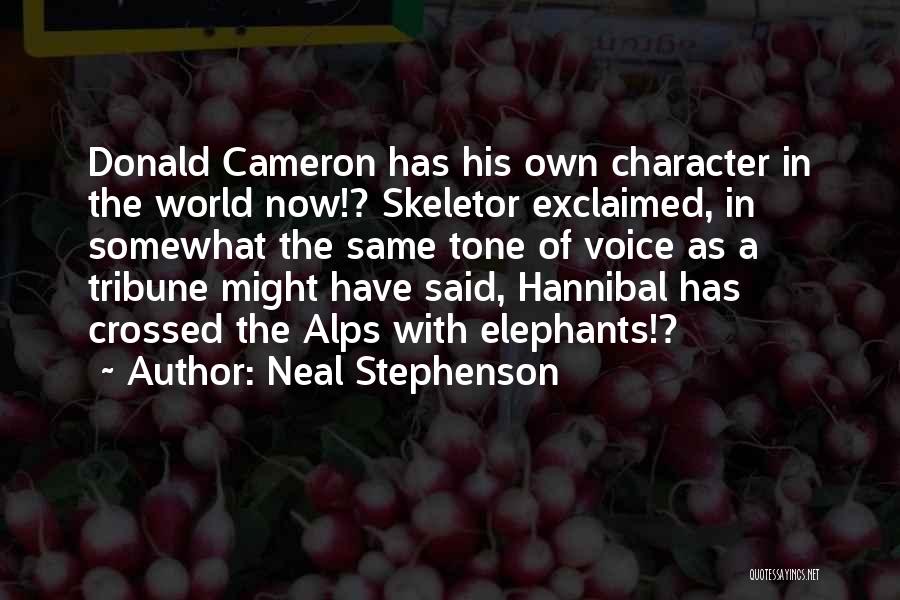 Hannibal Elephants Quotes By Neal Stephenson