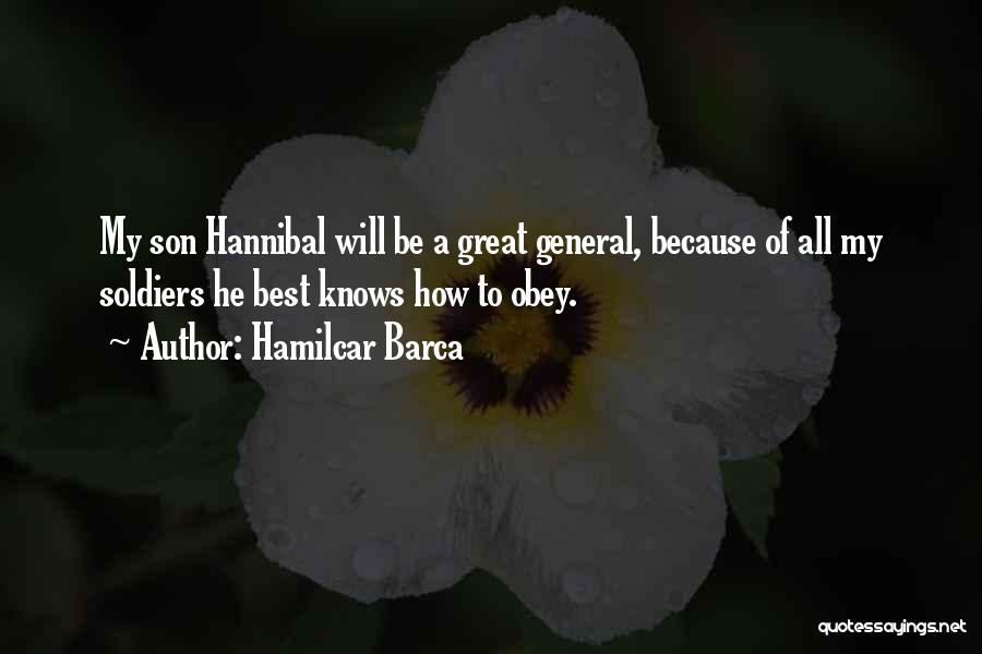 Hannibal's Quotes By Hamilcar Barca