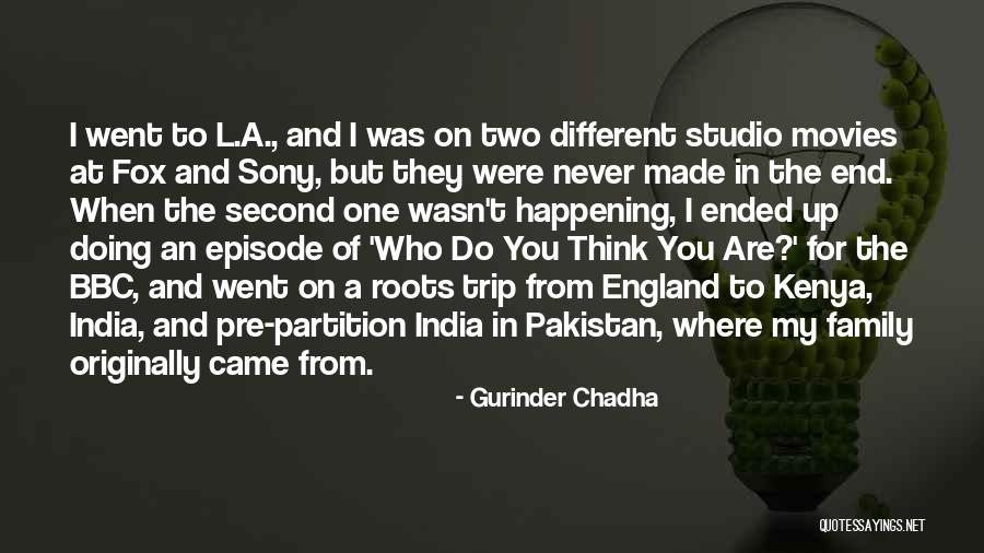 Hannoush Quotes By Gurinder Chadha Hannoush Quotes By Gurinder Chadha