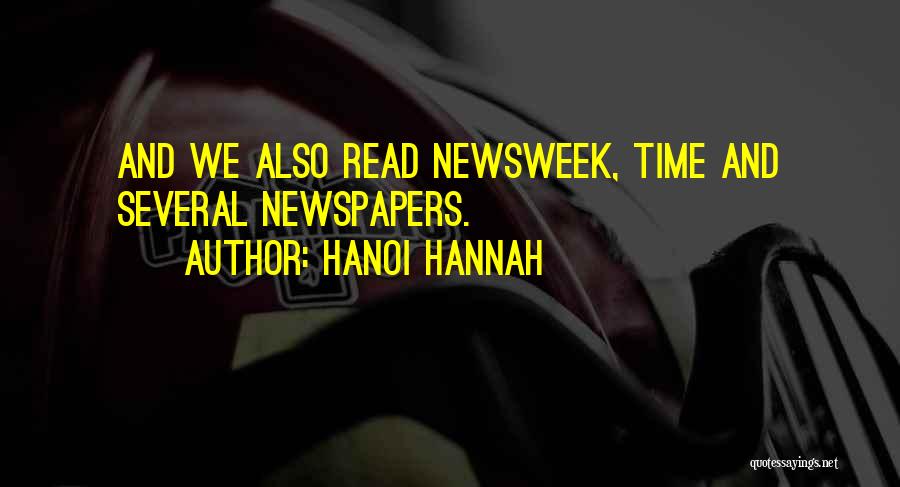 Hanoi Hannah Quotes 852190