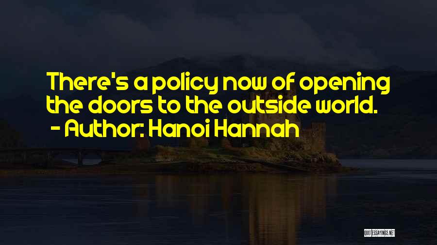 Hanoi Hannah Quotes 856072