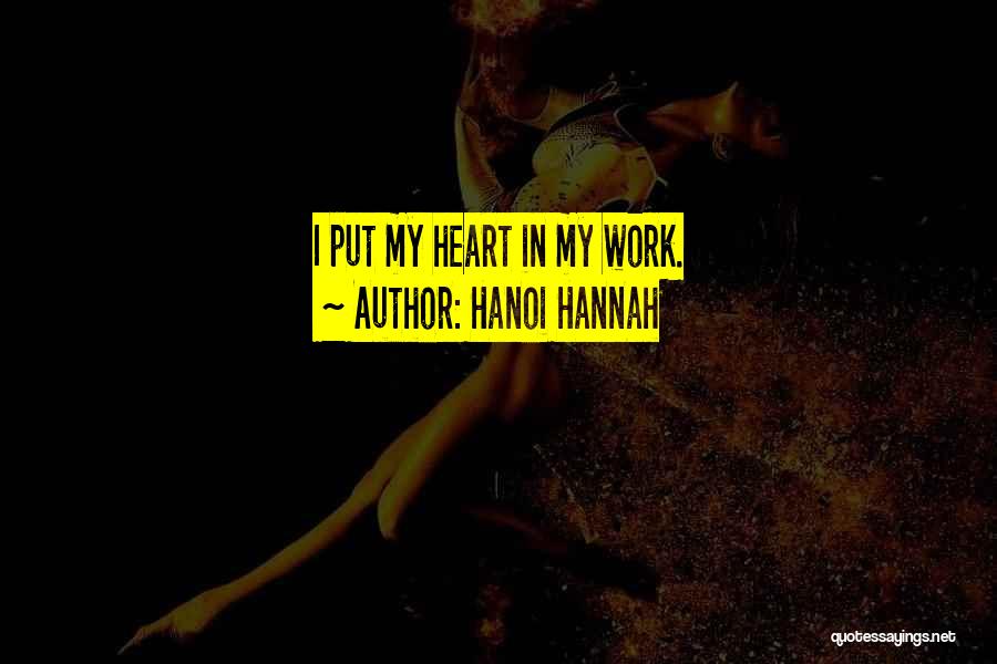 Hanoi Quotes By Hanoi Hannah