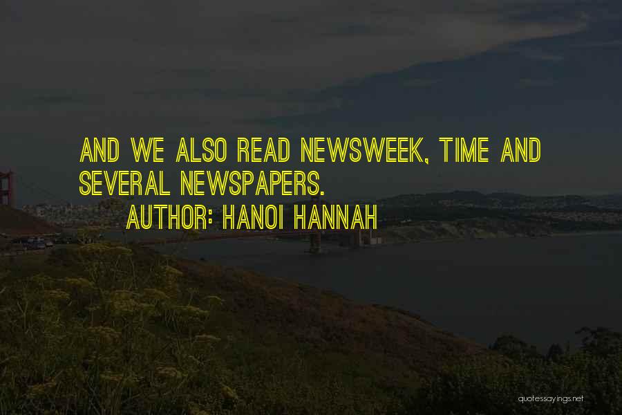 Hanoi Quotes By Hanoi Hannah