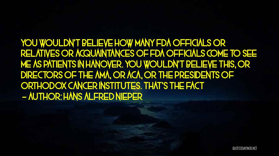 Hans Alfred Nieper Quotes 123362
