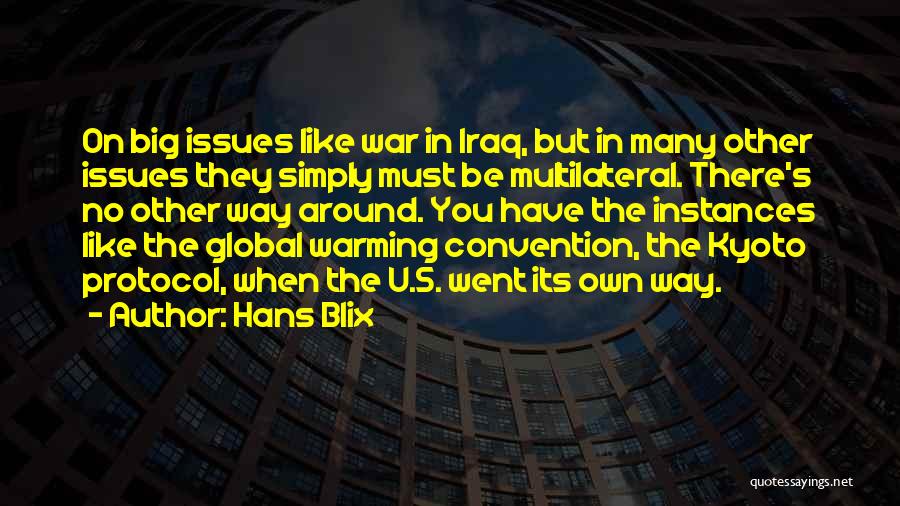 Hans Blix Quotes 1020907