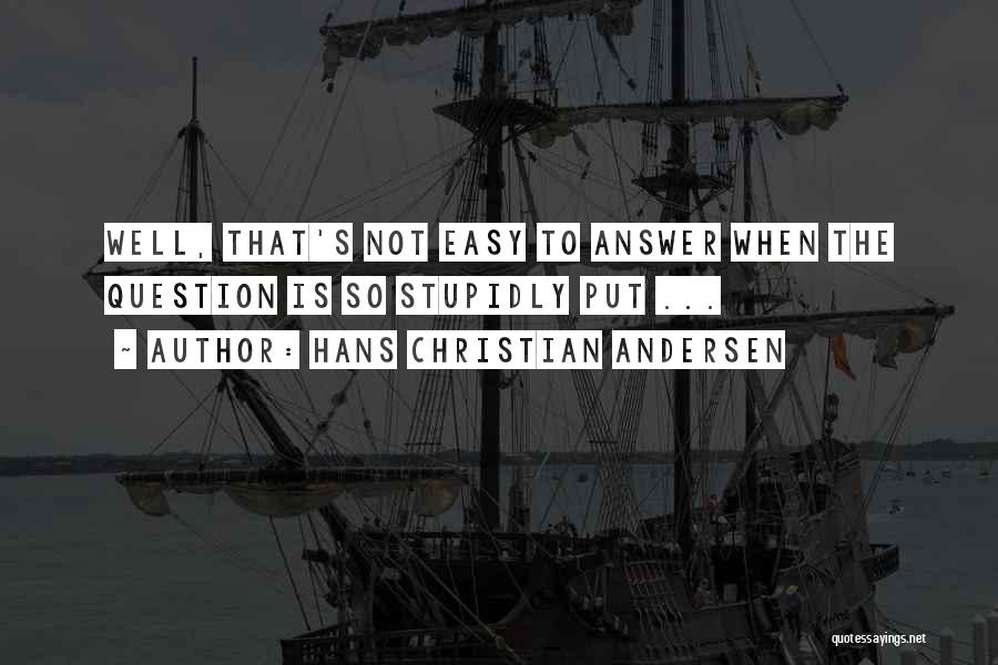 Hans Christian Andersen Quotes 163001