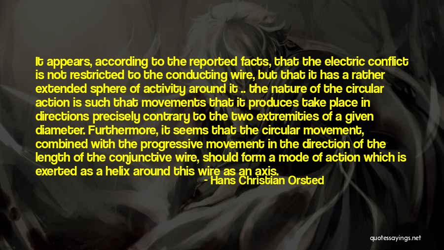 Hans Christian Orsted Quotes 188026