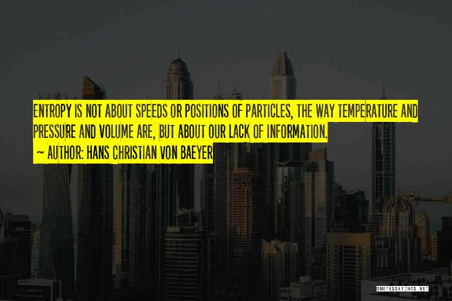 Hans Christian Von Baeyer Quotes 1351519 Hans Christian Von Baeyer Quotes 1351519