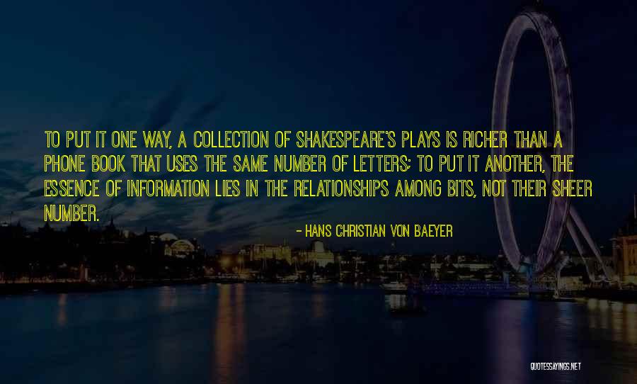 Hans Christian Von Baeyer Quotes 1929459 Hans Christian Von Baeyer Quotes 1929459