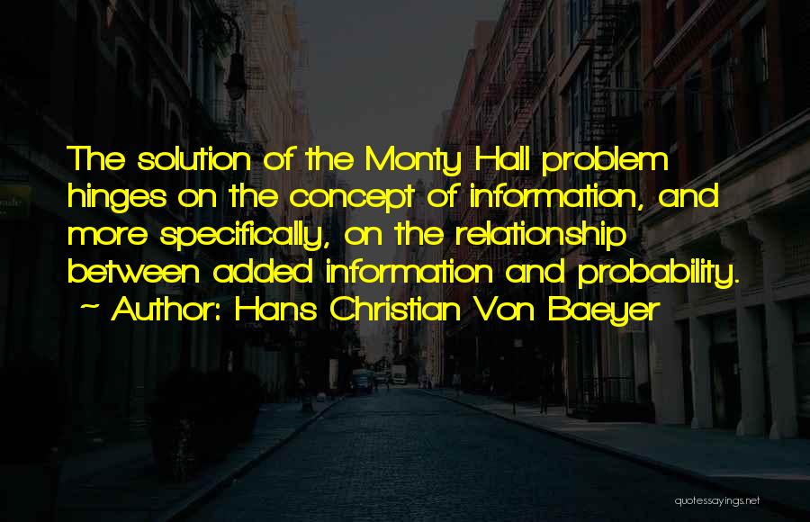 Hans Christian Von Baeyer Quotes 414183