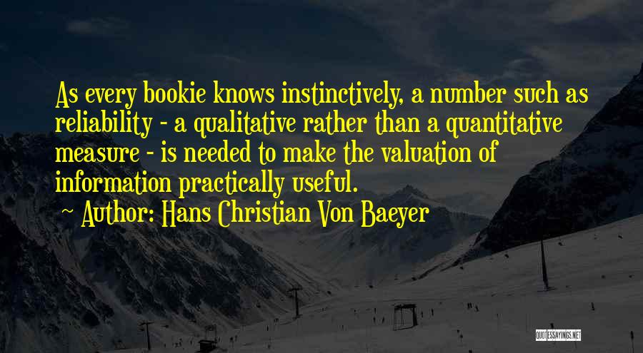 Hans Christian Von Baeyer Quotes 96841