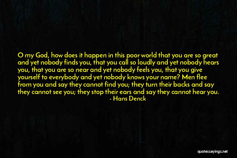 Hans Denck Quotes 423072