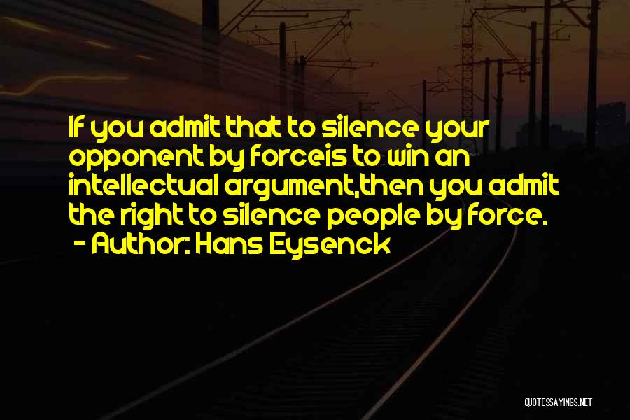 Hans Eysenck Quotes 2130258
