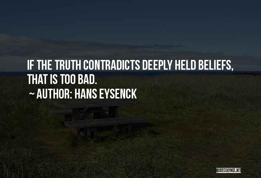 Hans Eysenck Quotes 326895