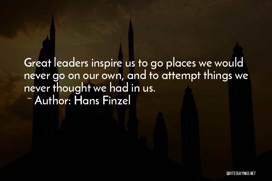 Hans Finzel Quotes 677812