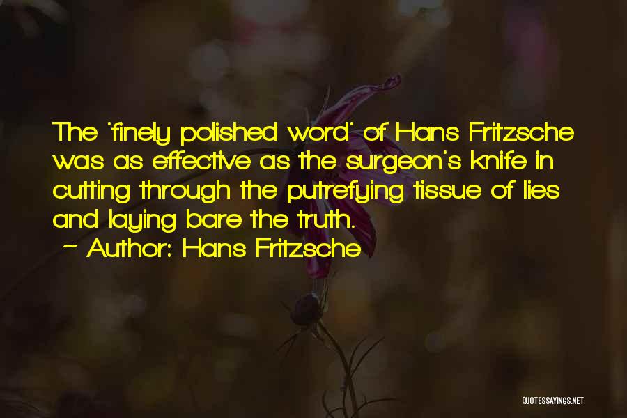 Hans Fritzsche Quotes 1036093