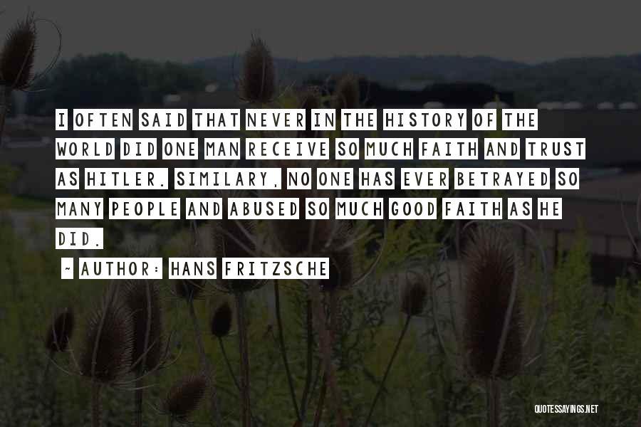 Hans Fritzsche Quotes 454820