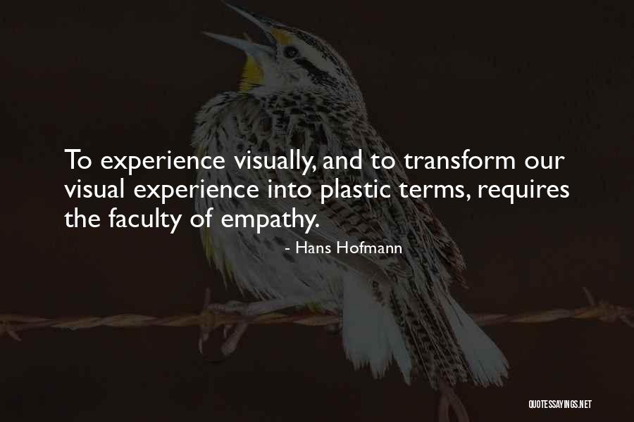 Hans Hofmann Quotes 985357