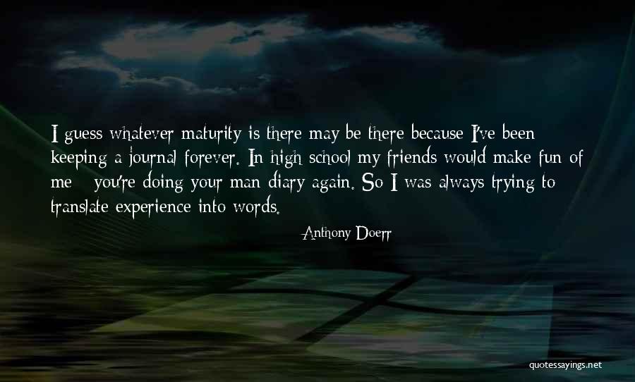 Hans Klopek Quotes By Anthony Doerr Hans Klopek Quotes By Anthony Doerr