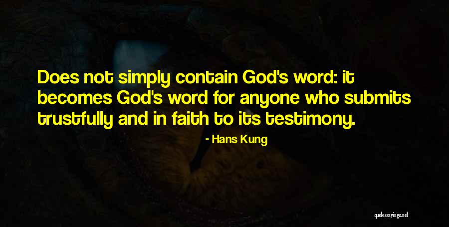 Hans Kung Quotes 1016094