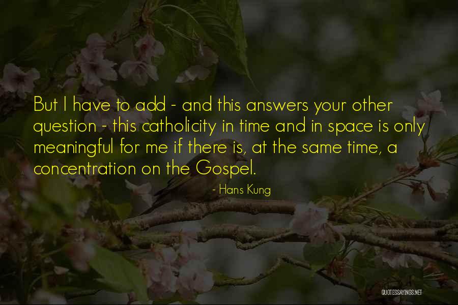 Hans Kung Quotes 305216