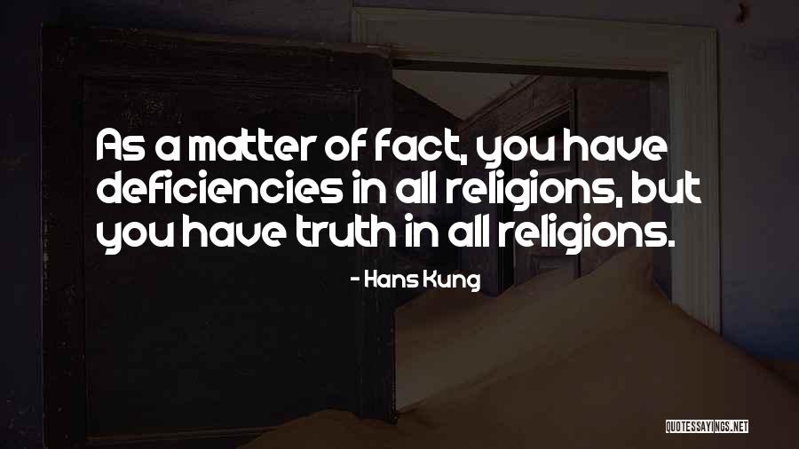 Hans Kung Quotes 657827