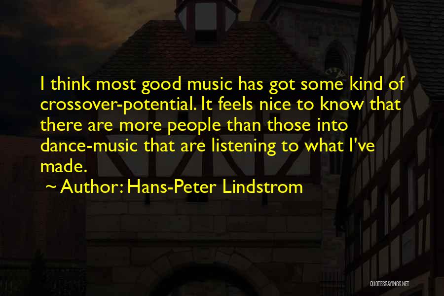 Hans-Peter Lindstrom Quotes 1334101