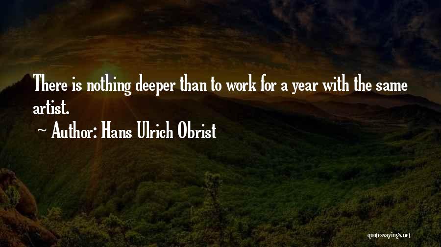 Hans Ulrich Obrist Quotes 1370880