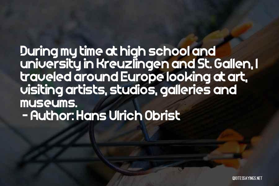 Hans Ulrich Obrist Quotes 1605790