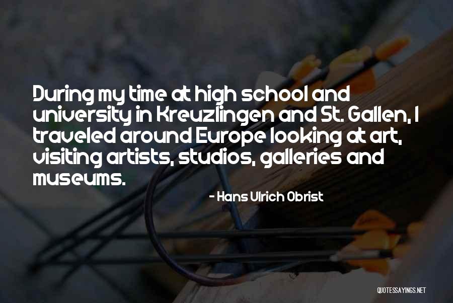 Hans Ulrich Obrist Quotes 1605790 Hans Ulrich Obrist Quotes 1605790