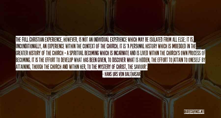Hans Urs Von Balthasar Quotes 1100811 Hans Urs Von Balthasar Quotes 1100811