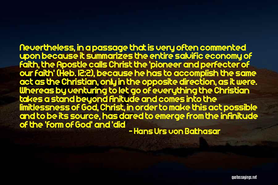 Hans Urs Von Balthasar Quotes 144262 Hans Urs Von Balthasar Quotes 144262