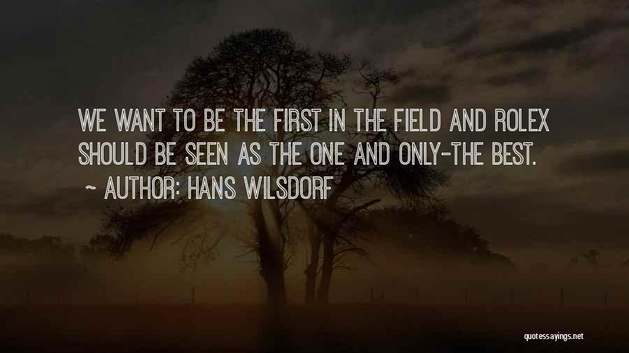 Hans Wilsdorf Quotes 2211110