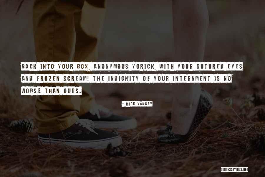 Hansberry Enterprises Quotes By Rick Yancey Hansberry Enterprises Quotes By Rick Yancey