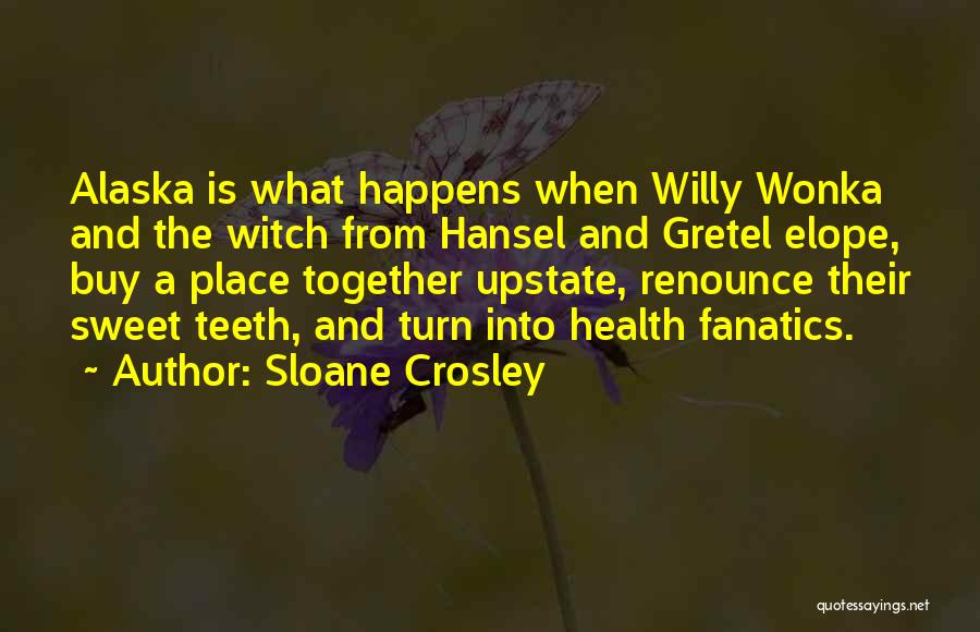 Hansel E Gretel Quotes By Sloane Crosley