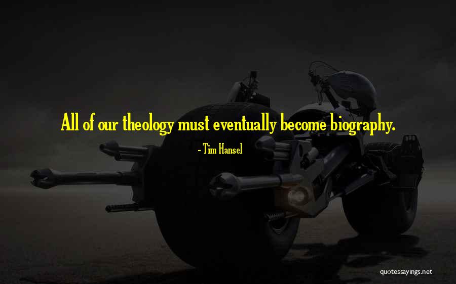 Hansel Quotes By Tim Hansel Hansel Quotes By Tim Hansel
